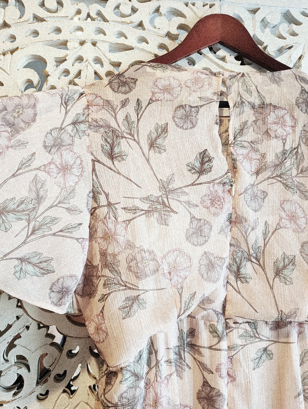 ANTHROPOLOGIE ASTR THE LABEL FLORAL PRINT FLOWY NWOT DRESS WOMENS SZ XLARGE - Picture 16 of 16